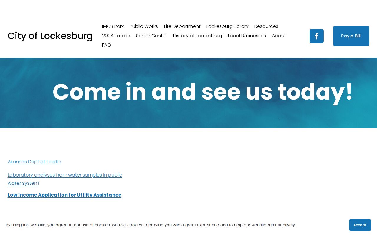 City of Lockesburg source for local arrest record contact information